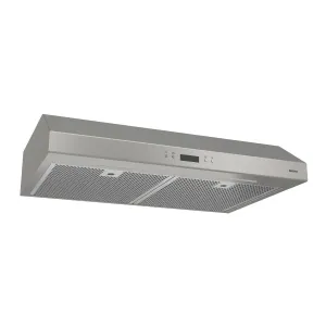Broan BCDJ130SS Broan 30-Inch Convertible Under-Cabinet Range Hood W/ Heat Sentry, 400 Cfm, Stainless Steel
