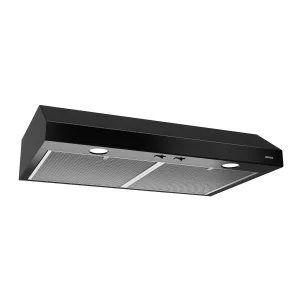 Broan BCSD124BL Broan 24-Inch Convertible Under-Cabinet Range Hood, Black