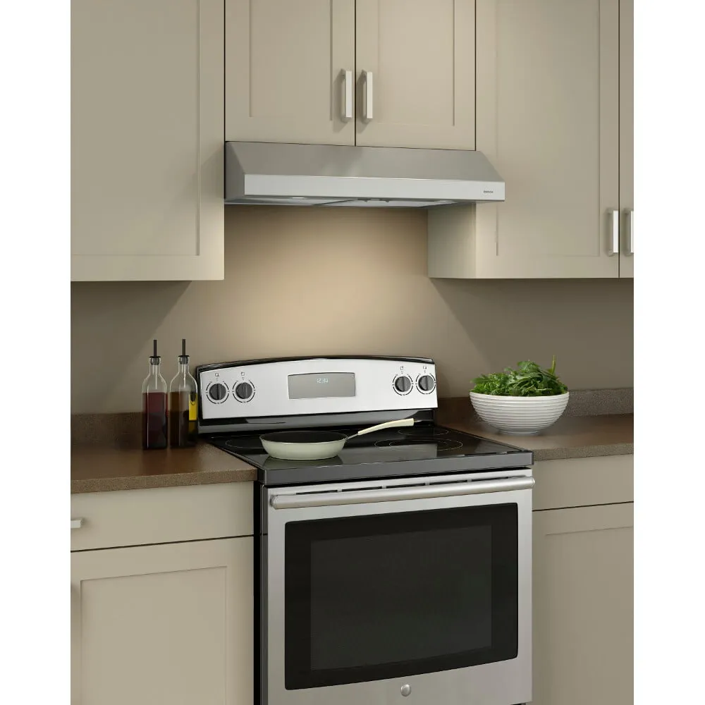 Broan BCSD124SS Broan 24-Inch Convertible Under-Cabinet Range Hood, Stainless Steel
