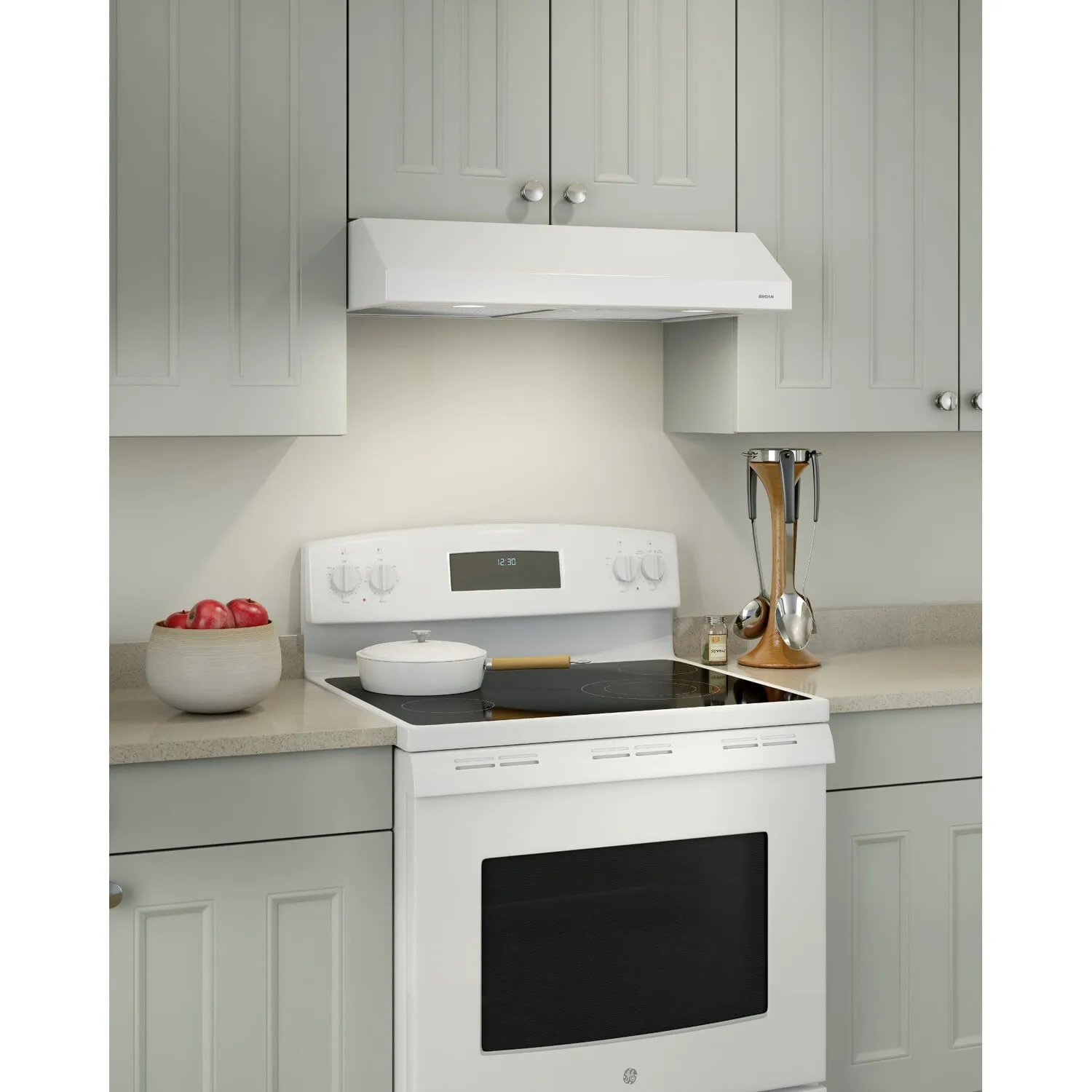 Broan BCSD124WW Broan 24-Inch Convertible Under-Cabinet Range Hood, White
