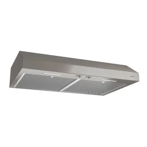 Broan BCSEK130SL Broan 30-Inch Convertible Under-Cabinet Range Hood, 250 Cfm, Slate