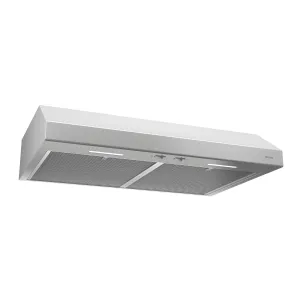 Broan BCSEK130WW Broan 30-Inch Convertible Under-Cabinet Range Hood, 250 Cfm, White