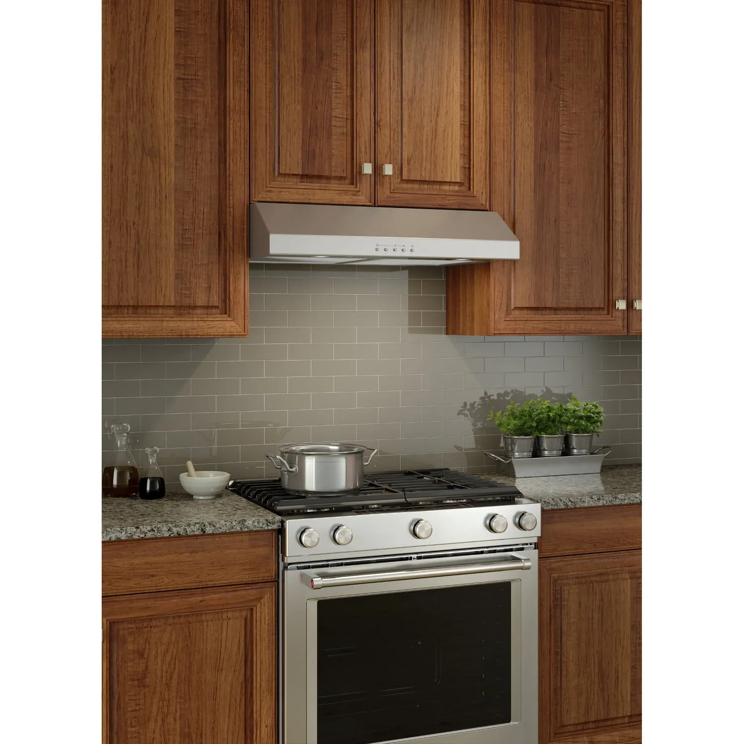 Broan BCSQ130SS Broan 30-Inch Convertible Under-Cabinet Range Hood W/ Led Light, Stainless Steel