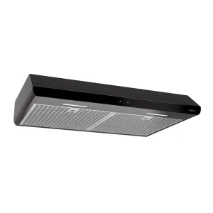Broan BKDEG130BL Broan 30-Inch Convertible Under-Cabinet Range Hood, 300 Cfm, Black
