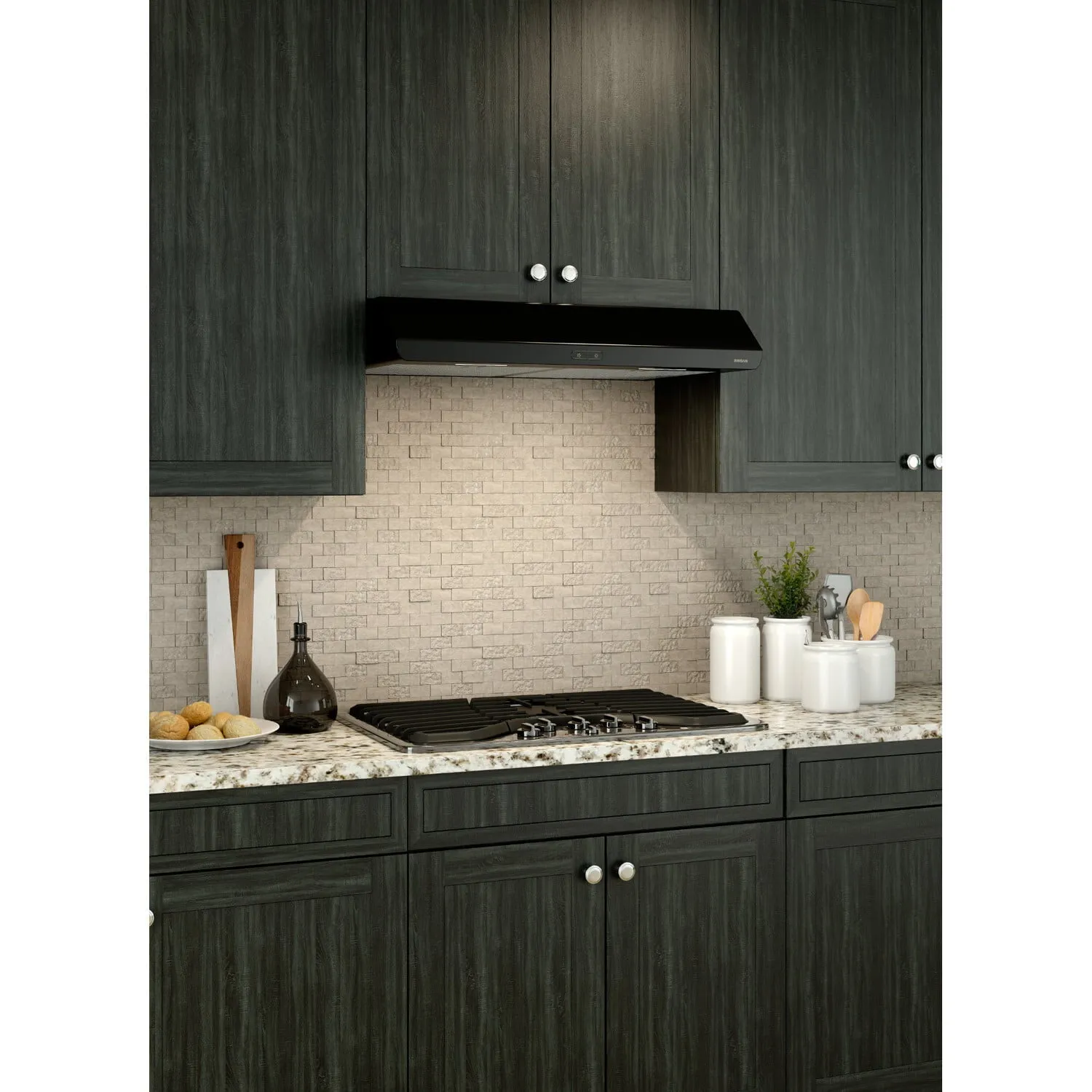 Broan BKDEG130BL Broan 30-Inch Convertible Under-Cabinet Range Hood, 300 Cfm, Black