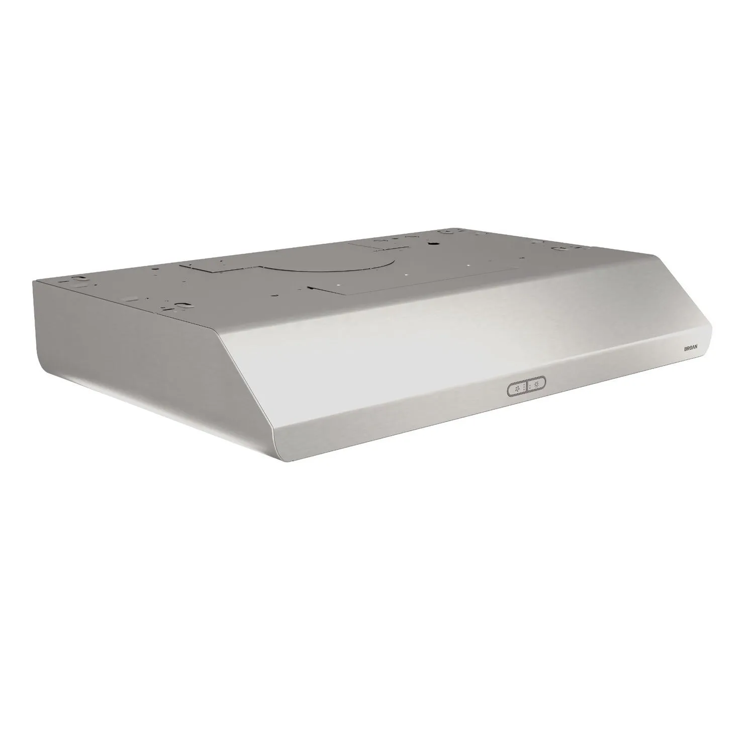 Broan BKDEG130SS Broan 30-Inch Convertible Under-Cabinet Range Hood, 300 Cfm, Stainless Steel