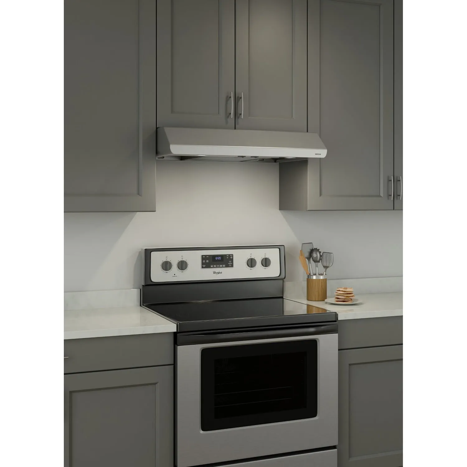 Broan BKSA130SS Broan 30-Inch Convertible Under-Cabinet Range Hood, 250 Cfm, Stainless Steel