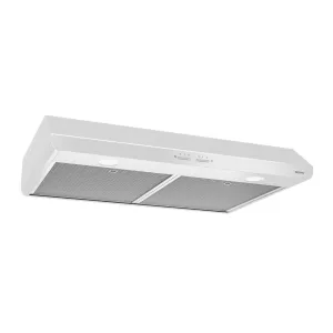 Broan BKSH130WW Broan 30-Inch Convertible Under-Cabinet Range Hood, 250 Cfm, White