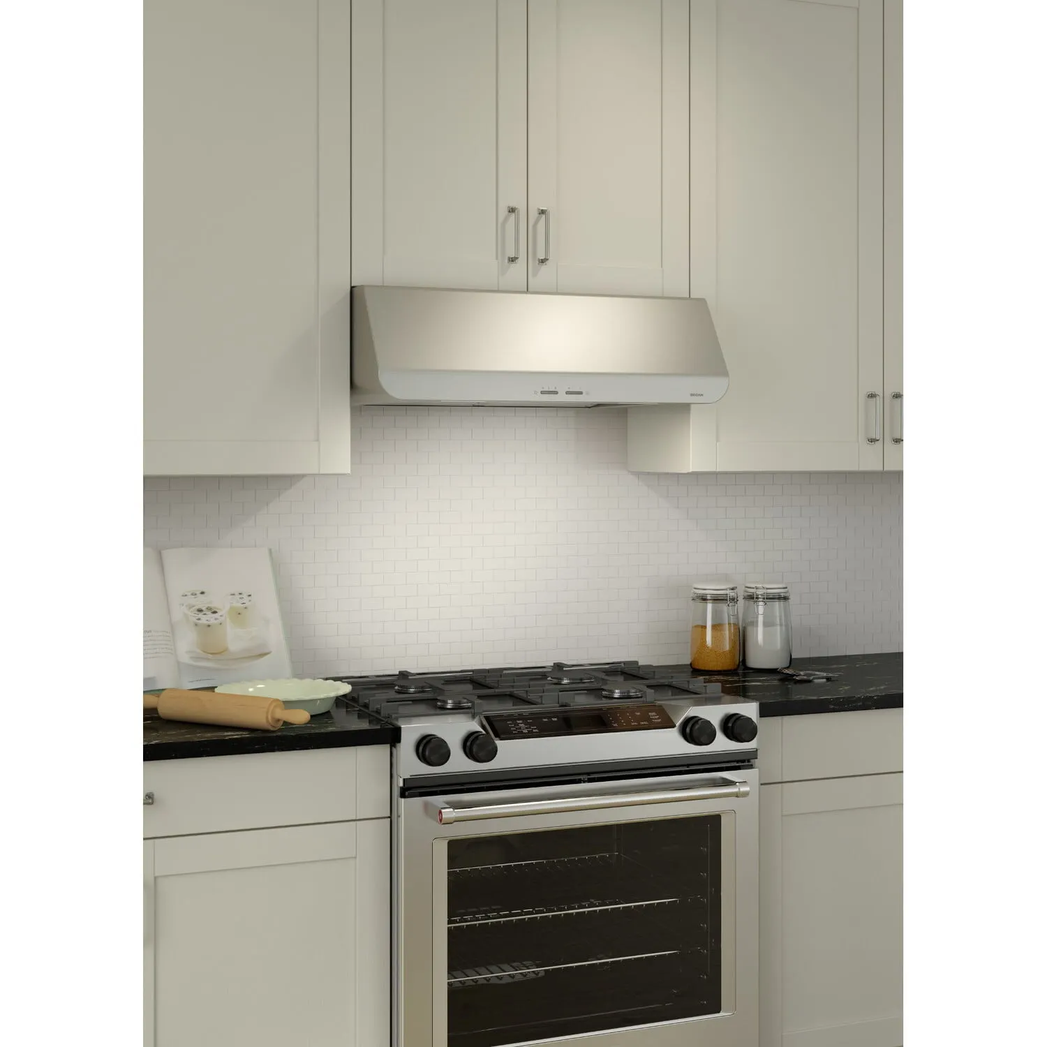 Broan BPDP148SS Broan 48-Inch Convertible Under-Cabinet Range Hood, 400 Cfm, Stainless Steel