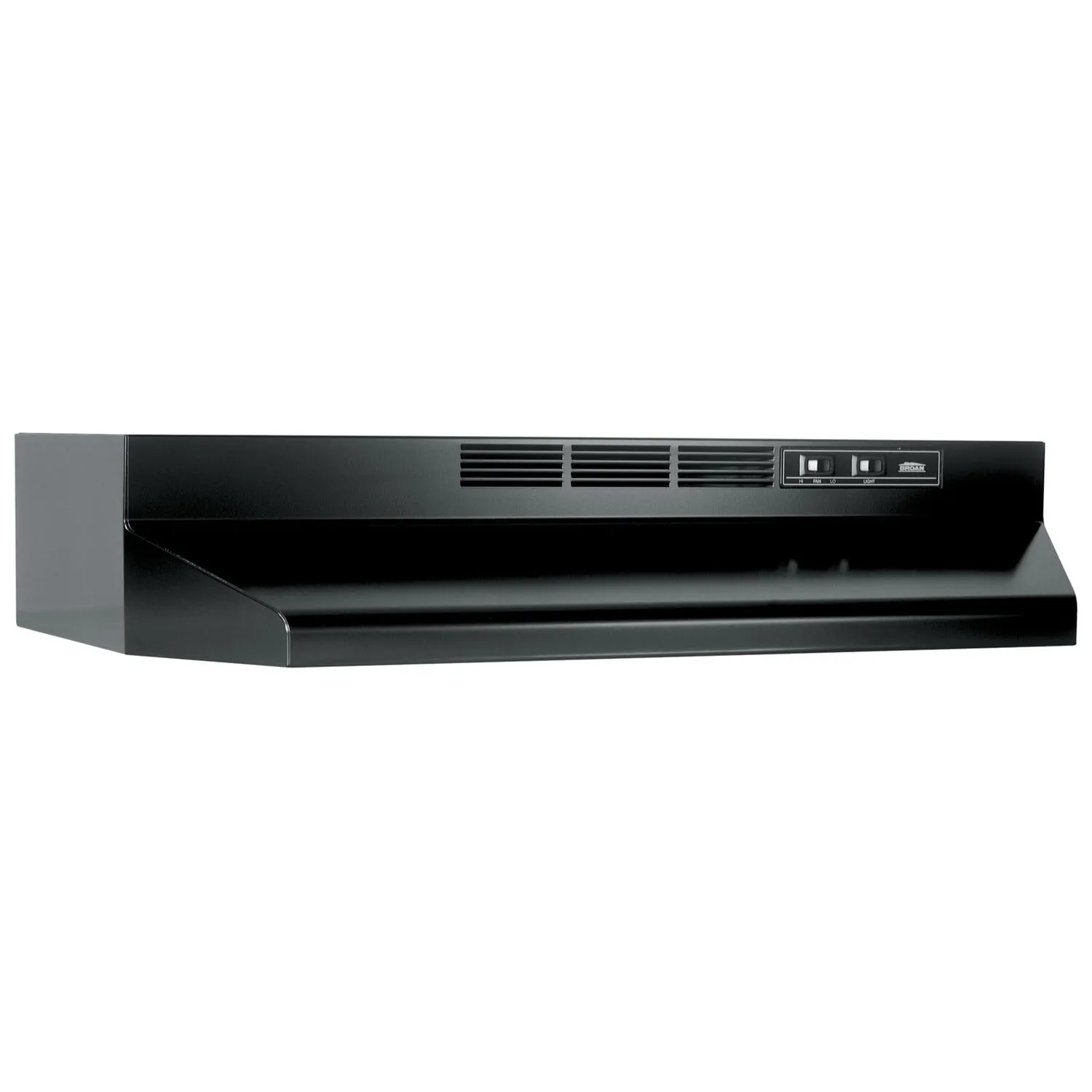 Broan BUEZ130BL Broan 30-Inch Ductless Under-Cabinet Range Hood W/ Easy Install System, Black