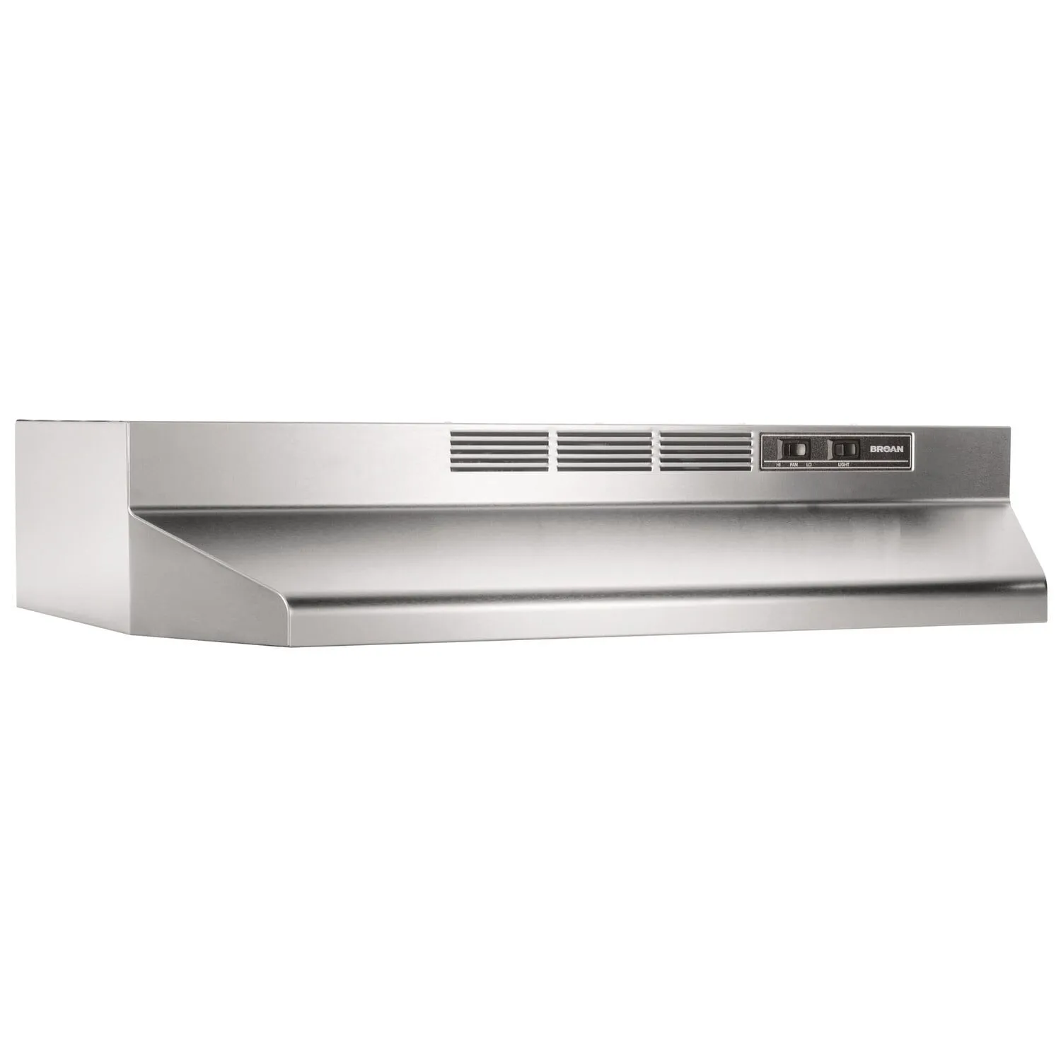 Broan BUEZ130SS Broan 30-Inch Ductless Under-Cabinet Range Hood W/ Easy Install System, Stainless Steel