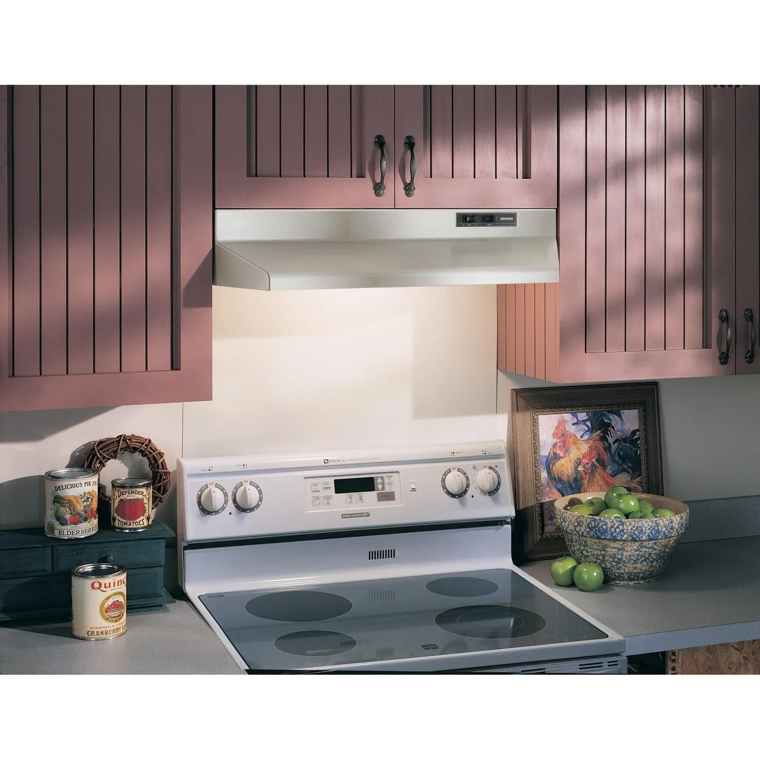 Broan BUEZ230SS Broan 30-Inch Under-Cabinet Range Hood W/ Easy Install System, 190 Cfm, Stainless Steel