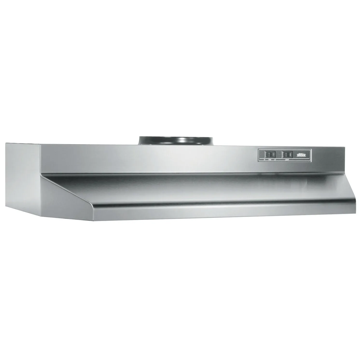 Broan BUEZ230SS Broan 30-Inch Under-Cabinet Range Hood W/ Easy Install System, 190 Cfm, Stainless Steel