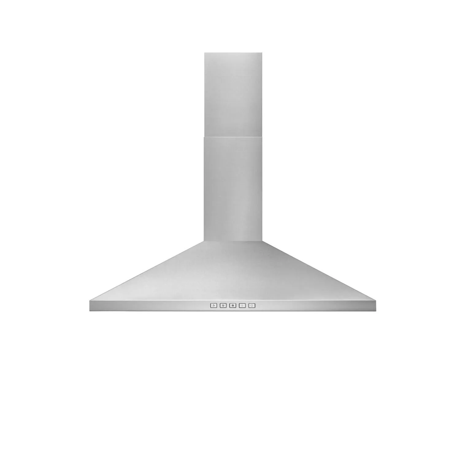 Broan BWP2306SS Broan 30-Inch Convertible Wall-Mount Pyramidal Chimney Range Hood, 630 Max Cfm, Stainless Steel