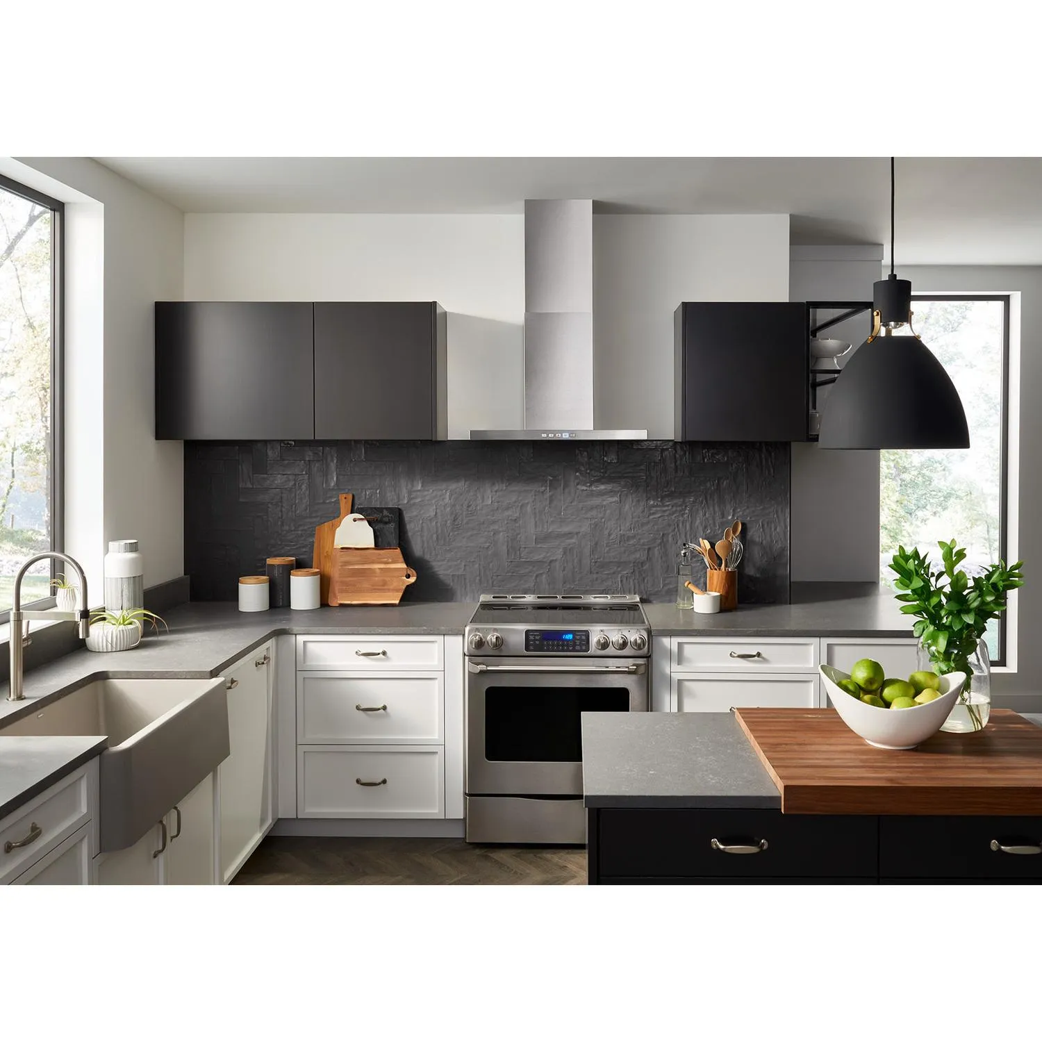 Broan BWT1304SS Broan 30-Inch Convertible Wall-Mount T-Style Chimney Range Hood, 450 Max Cfm, Stainless Steel