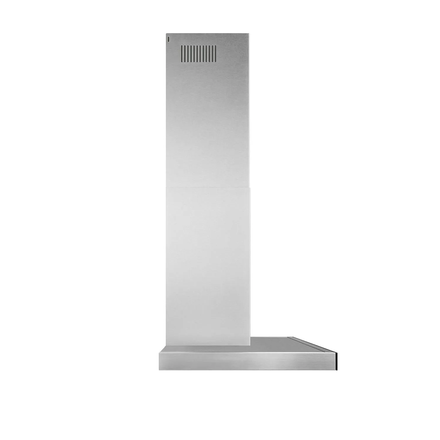 Broan BWT1304SSB Broan 30-Inch Convertible Wall-Mount T-Style Chimney Range Hood, 450 Max Cfm, Stainless Steel W/Black Glass