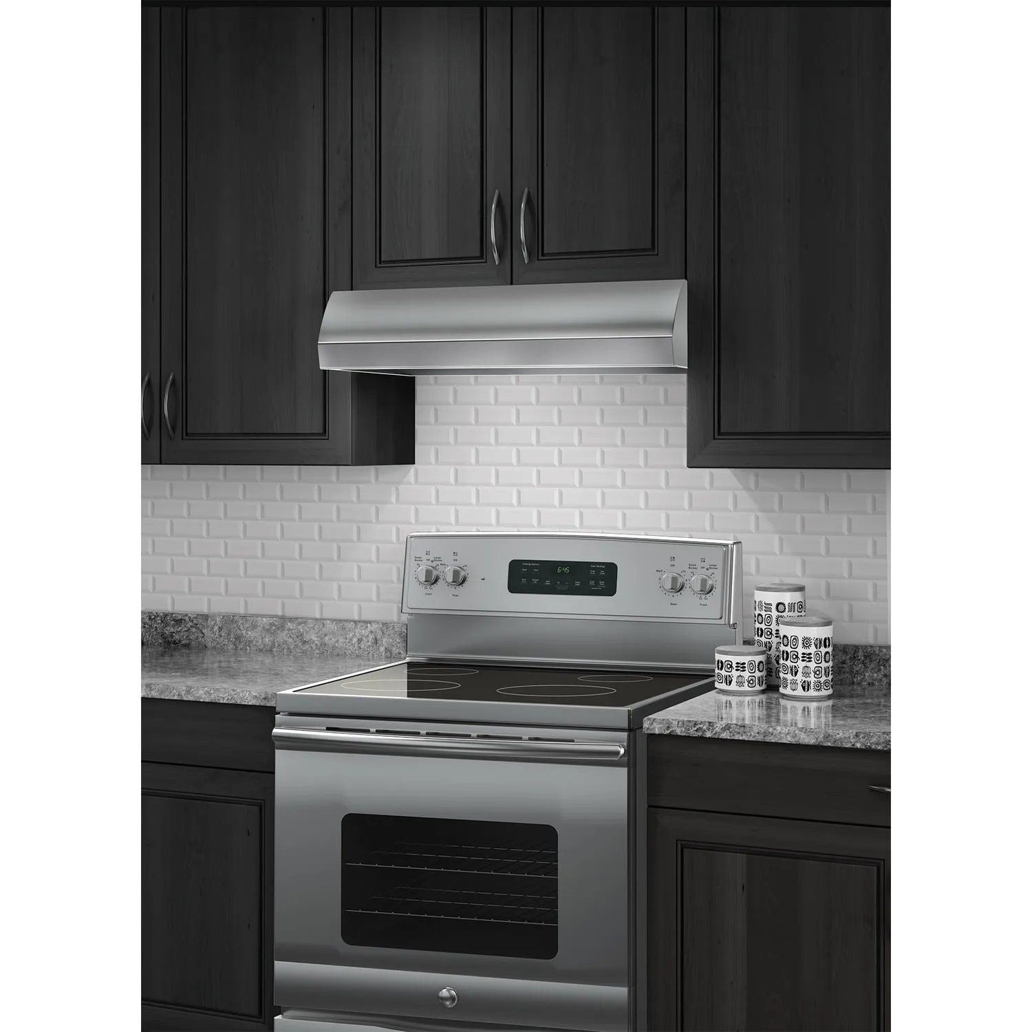 Broan BXT130SS Broan 30-Inch 4-Way Convertible Under-Cabinet Range Hood, 270 Max Cfm, Stainless Steel
