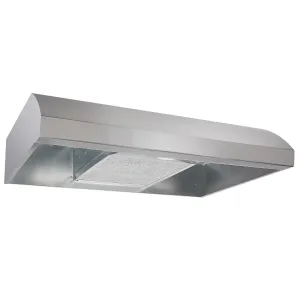 Broan BXT130SS Broan 30-Inch 4-Way Convertible Under-Cabinet Range Hood, 270 Max Cfm, Stainless Steel