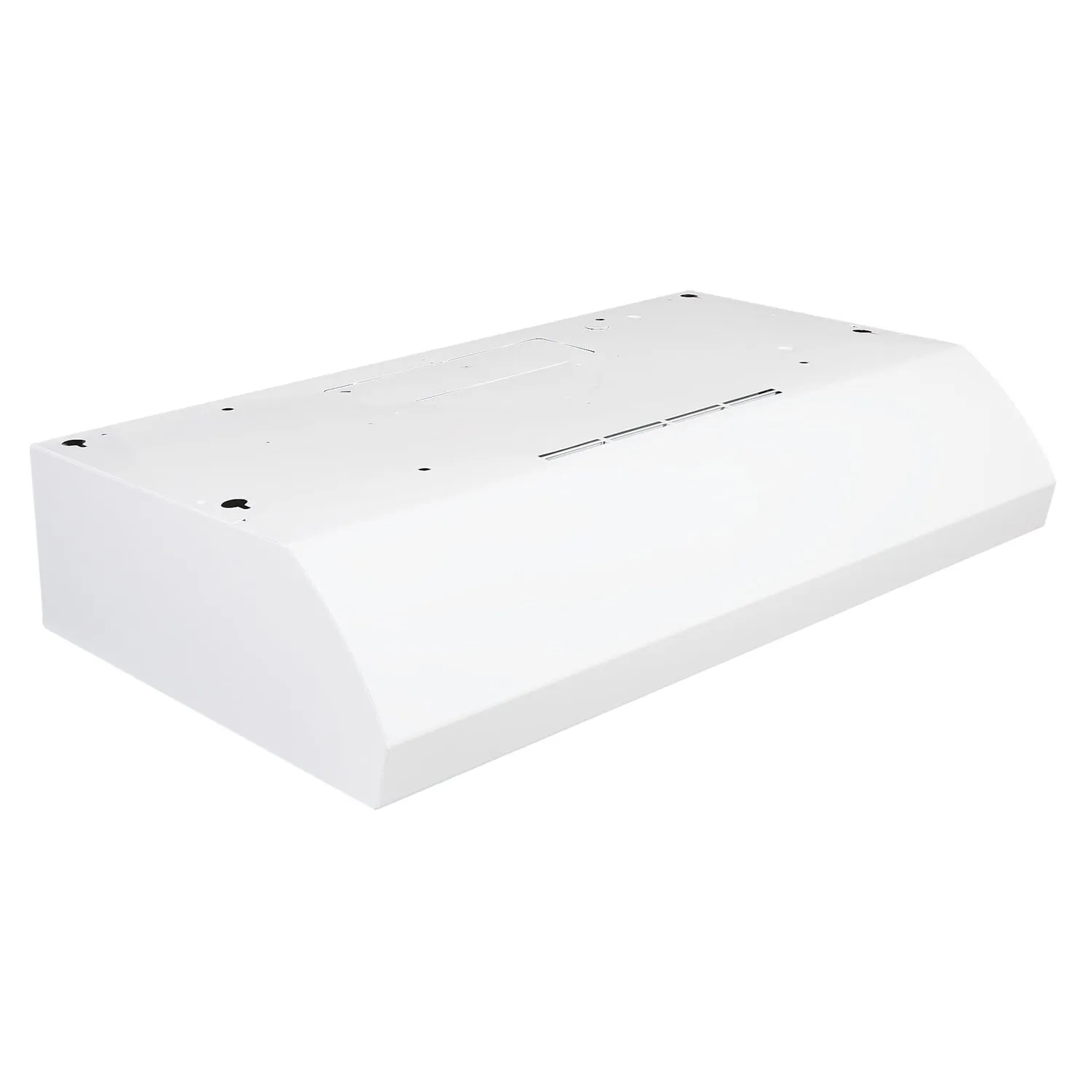 Broan BXT130WW Broan 30-Inch 4-Way Convertible Under-Cabinet Range Hood, 270 Max Cfm, White