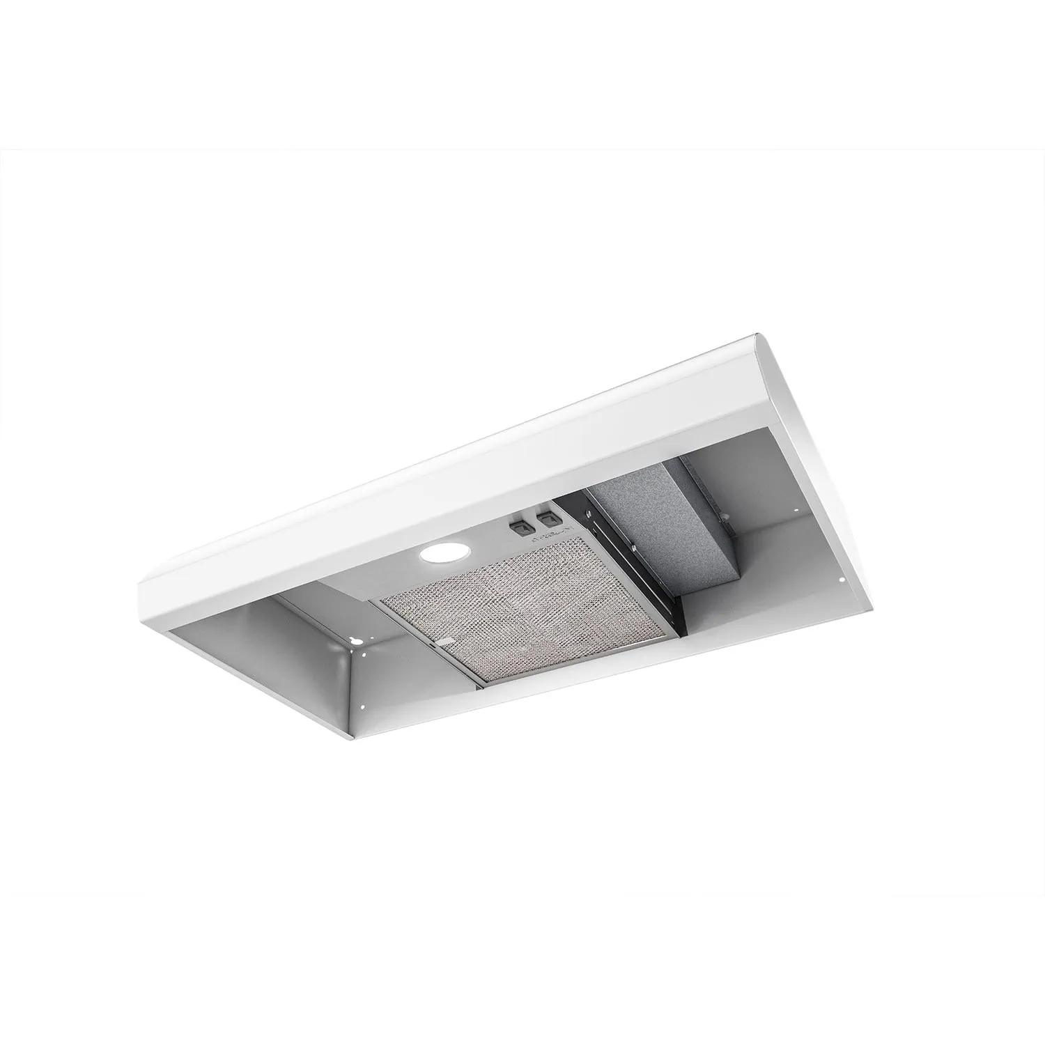 Broan BXT130WW Broan 30-Inch 4-Way Convertible Under-Cabinet Range Hood, 270 Max Cfm, White