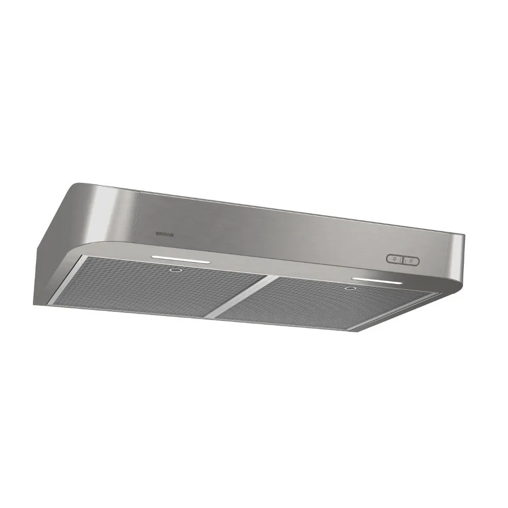 Broan CLDA130SS Broan 30-Inch Convertible Under-Cabinet Range Hood W/ Easy Install System, 250 Cfm, Stainless Steel