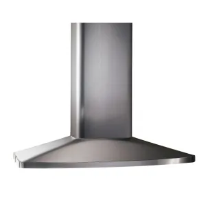 Broan E5490SS Broan 35-7/16-Inch X 27-9/16-Inch Convertible Island Chimney Range Hood, 480 Cfm, Stainless Steel