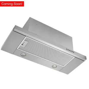Broan EBS1244SS Broan Elite 24-Inch Slide-Out Range Hood, 400 Max Blower Cfm, Stainless Steel