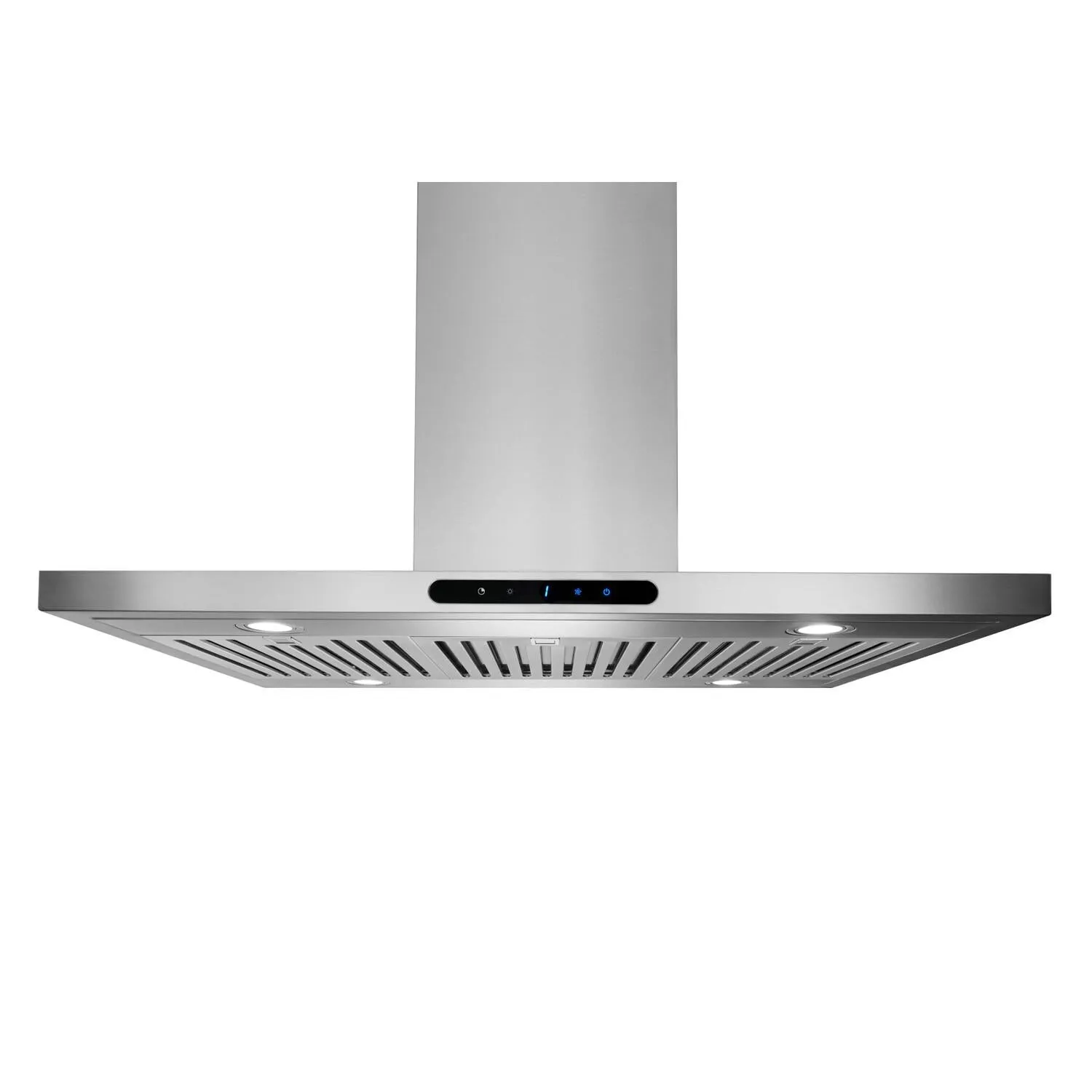 Broan EIT1366SS Broan Elite 36-Inch T-Style Island Range Hood, 640 Max Blower Cfm, Stainless Steel, W/ Code Ready Technology