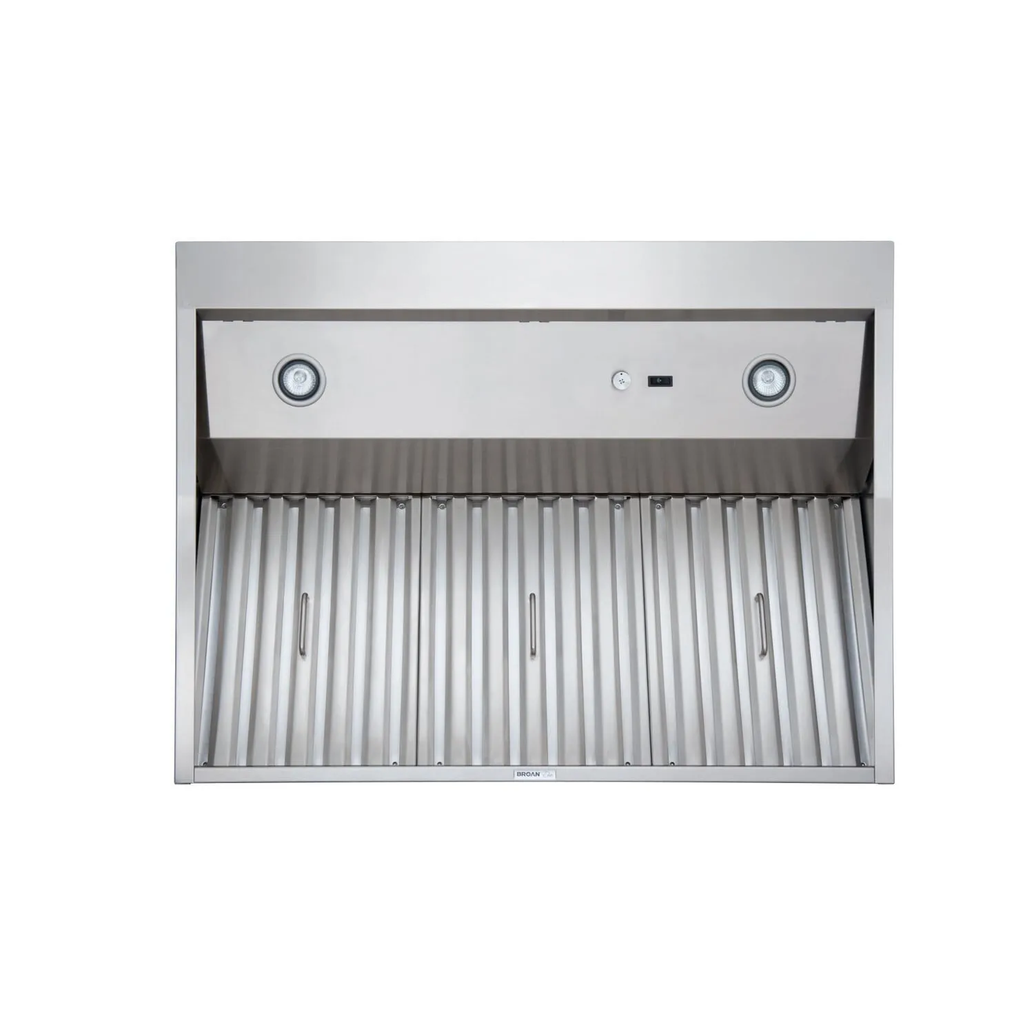 Broan EPD6160SS Broan 60-Inch Pro-Style Outdoor Range Hood, 1100 Cfm, Stainless Steel