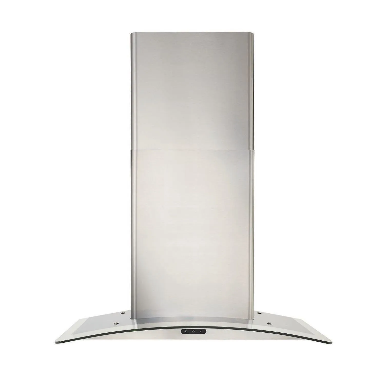 Broan EW4630SS Broan 30-Inch Convertible Curved Glass Wall-Mount Chimney Range Hood, 400 Cfm, Stainless Steel