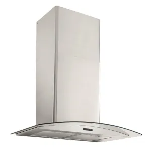Broan EW4630SS Broan 30-Inch Convertible Curved Glass Wall-Mount Chimney Range Hood, 400 Cfm, Stainless Steel