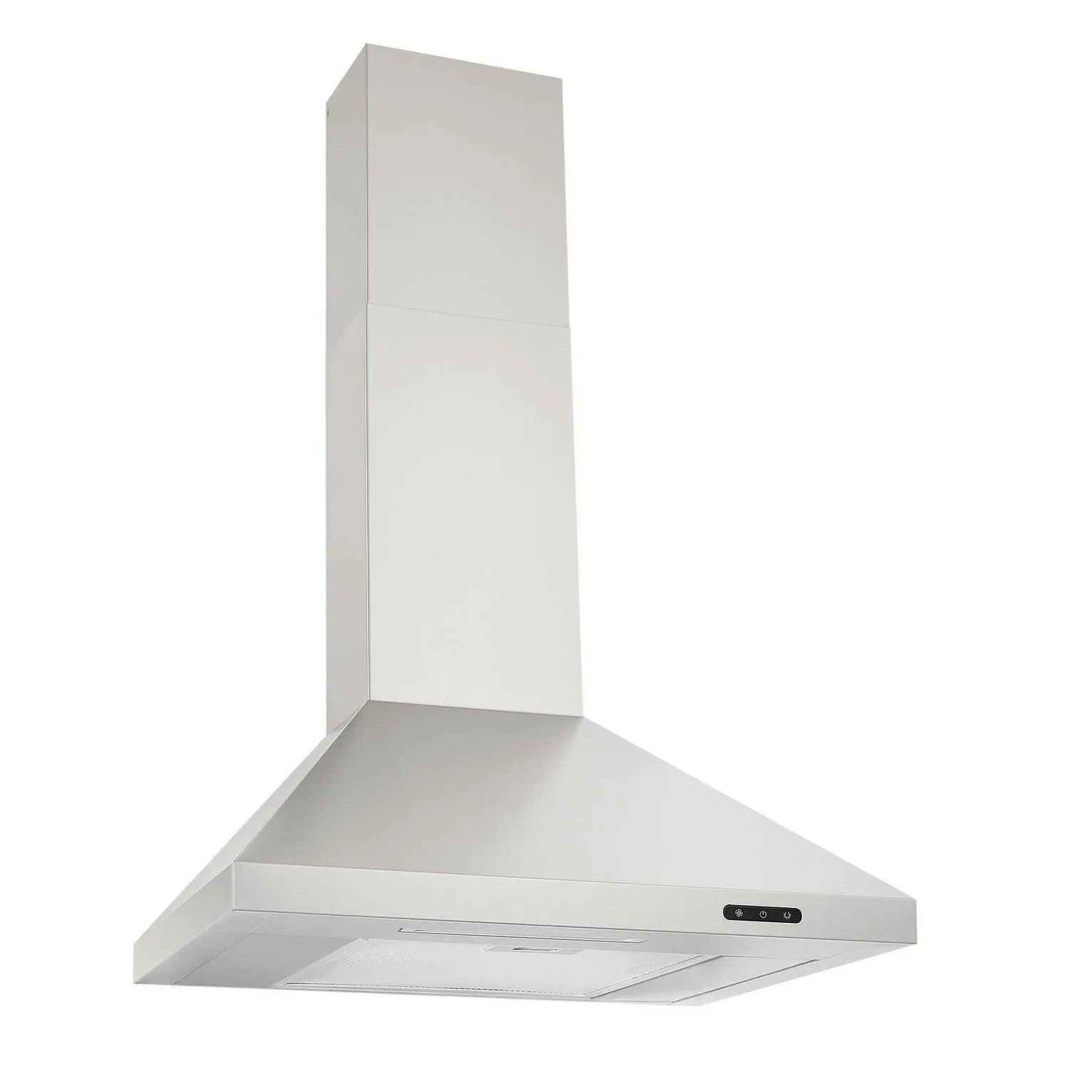Broan EW4824SS Broan 24-Inch Convertible Wall-Mount Chimney Range Hood, 400 Cfm, Stainless Steel