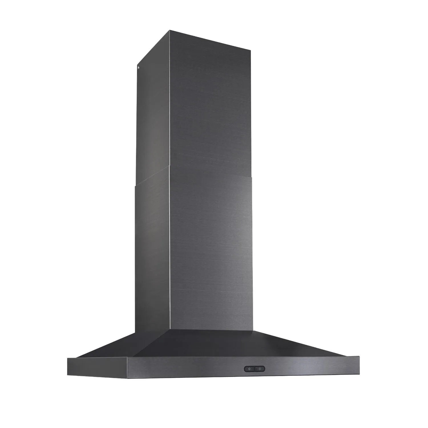 Broan EW5430BLS Broan 30-Inch Convertible Wall-Mount Chimney Range Hood, 500 Cfm, Black Stainless Steel