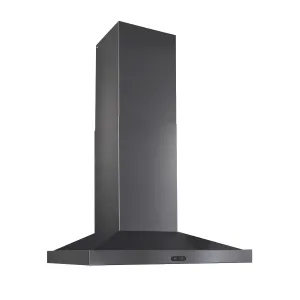 Broan EW5430BLS Broan 30-Inch Convertible Wall-Mount Chimney Range Hood, 500 Cfm, Black Stainless Steel