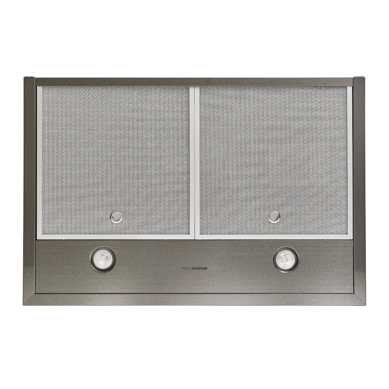 Broan EW5430BLS Broan 30-Inch Convertible Wall-Mount Chimney Range Hood, 500 Cfm, Black Stainless Steel