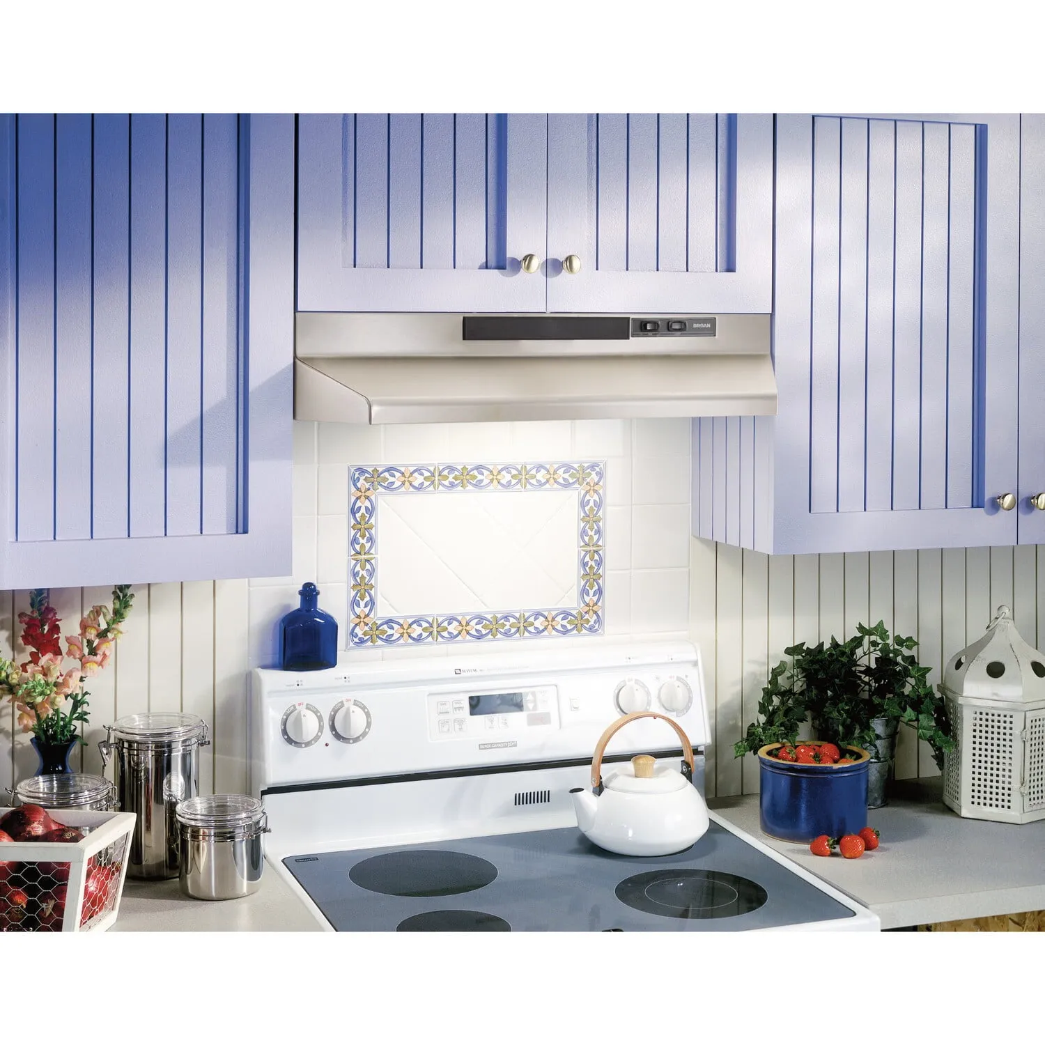 Broan F403004 Broan 30-Inch Convertible Under-Cabinet Range Hood, 160 Cfm, Stainless Steel