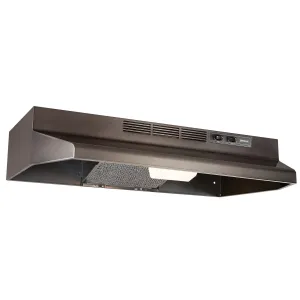 Broan F4030BLS Broan 30-Inch Convertible Under-Cabinet Range Hood, 160 Cfm, Black Stainless Steel