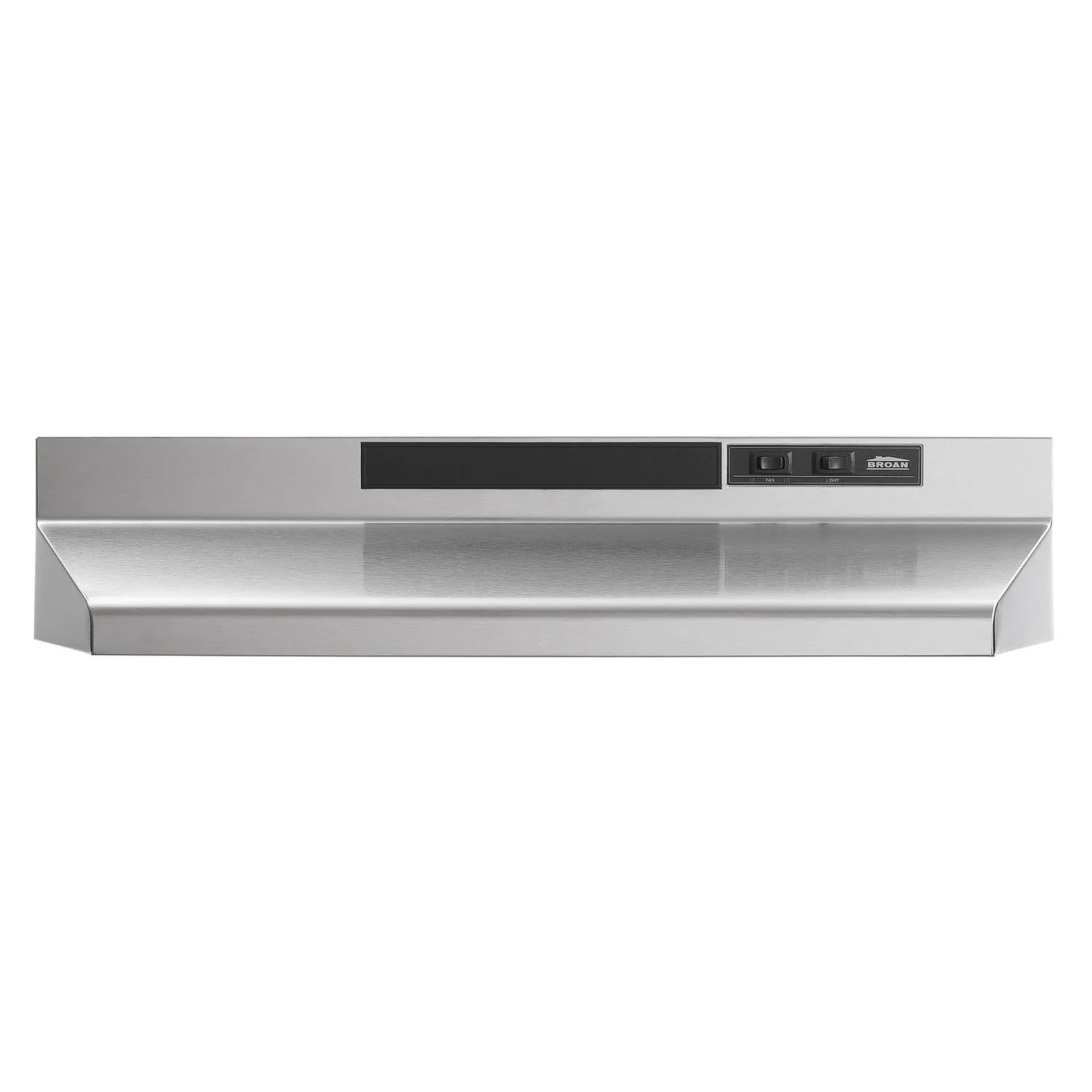 Broan F403604 Broan 36-Inch Convertible Under-Cabinet Range Hood, 230 Max Blower Cfm, Stainless Steel