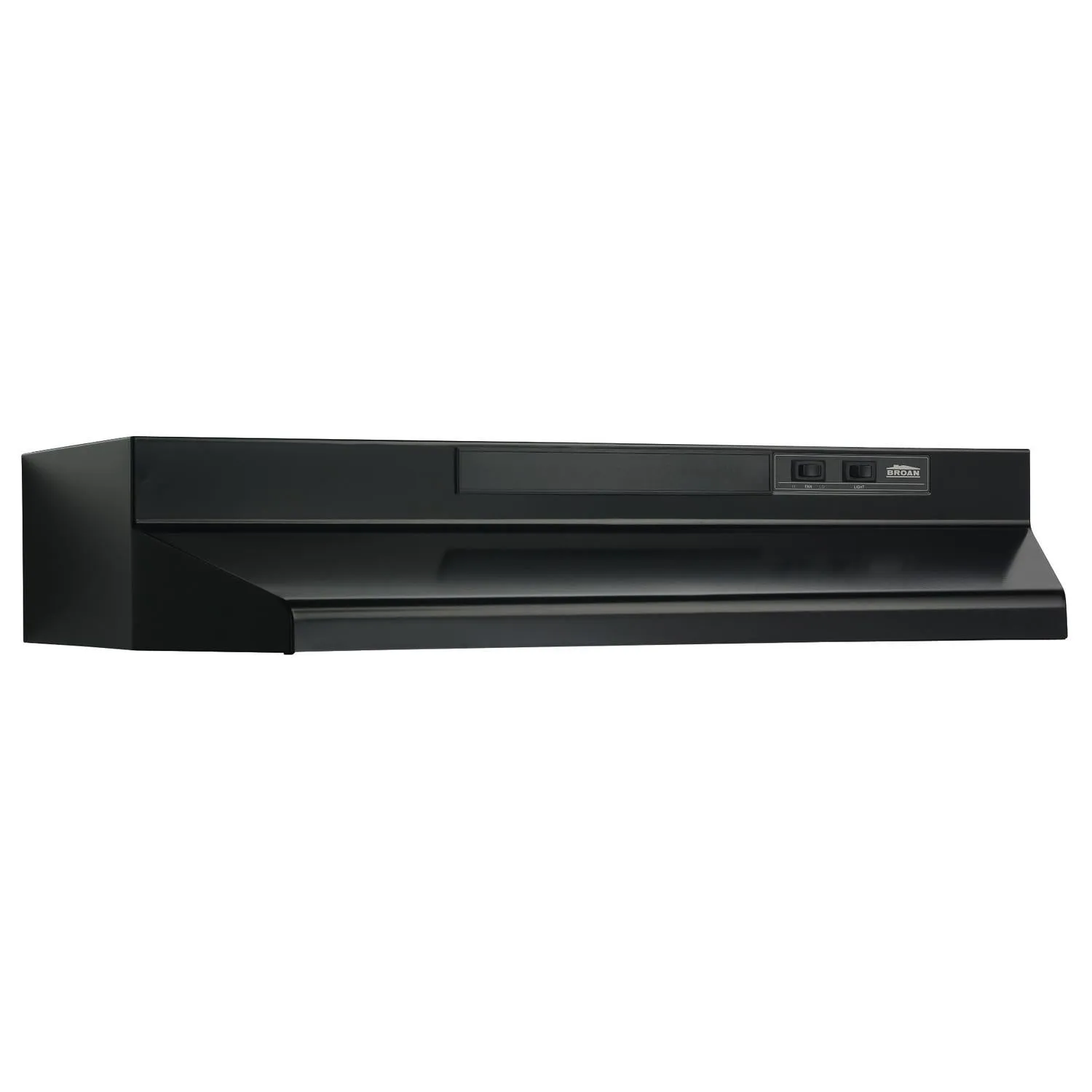 Broan F404223 Broan 42-Inch Convertible Under-Cabinet Range Hood, 230 Max Blower Cfm, Black