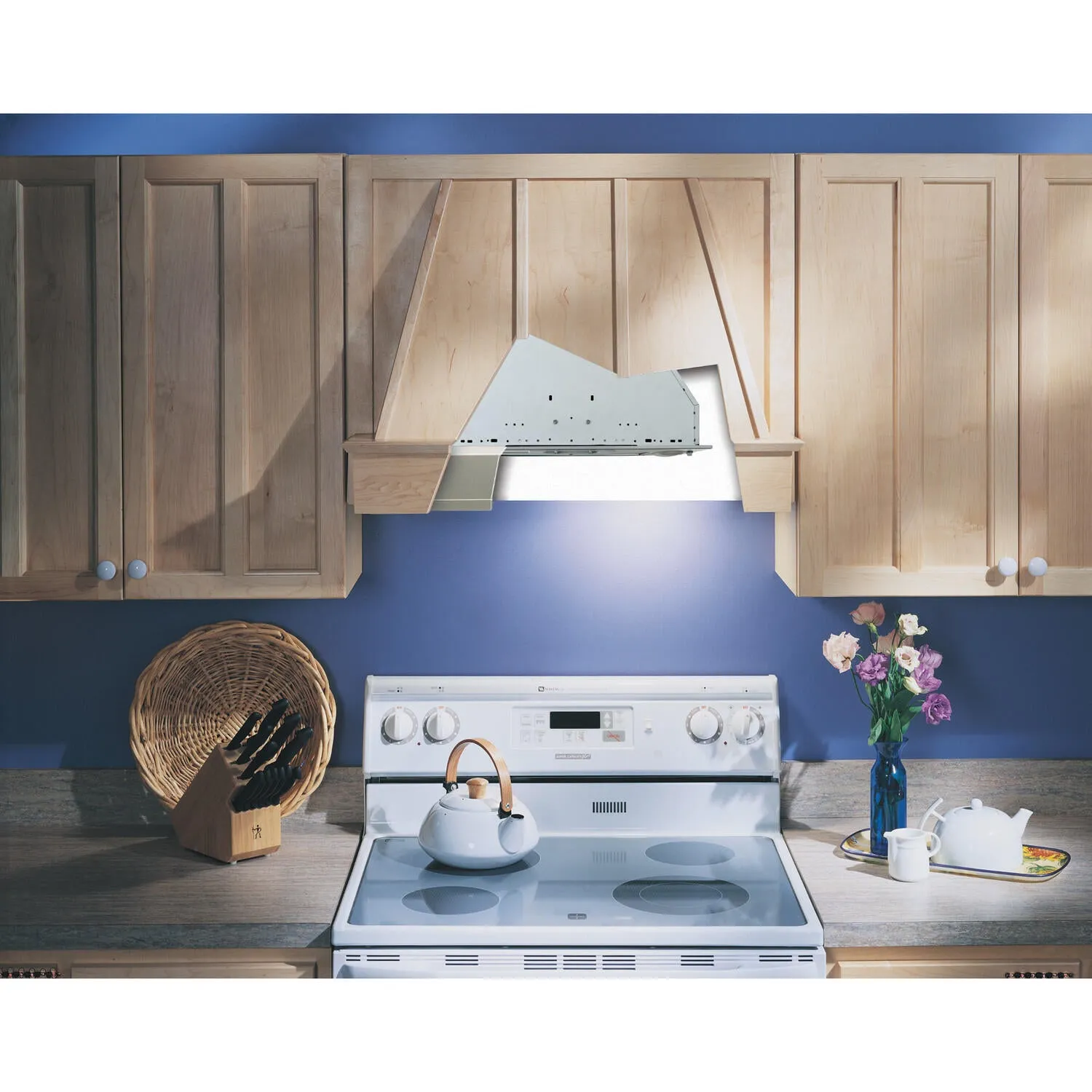 Broan NSPM250 Broan 20-1/2-Inch Custom Range Hood Power Pack, Silver Finish, 250 Cfm