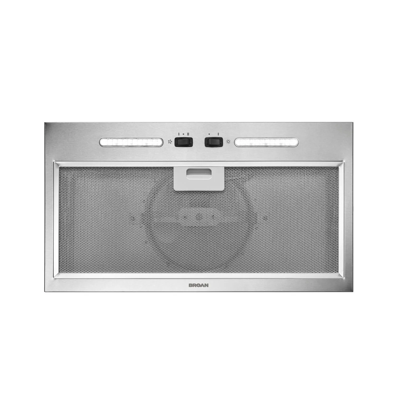 Broan PM250SSP Broan 20-1/2-Inch Custom Range Hood Power Pack, Stainless Steel, 250 Cfm