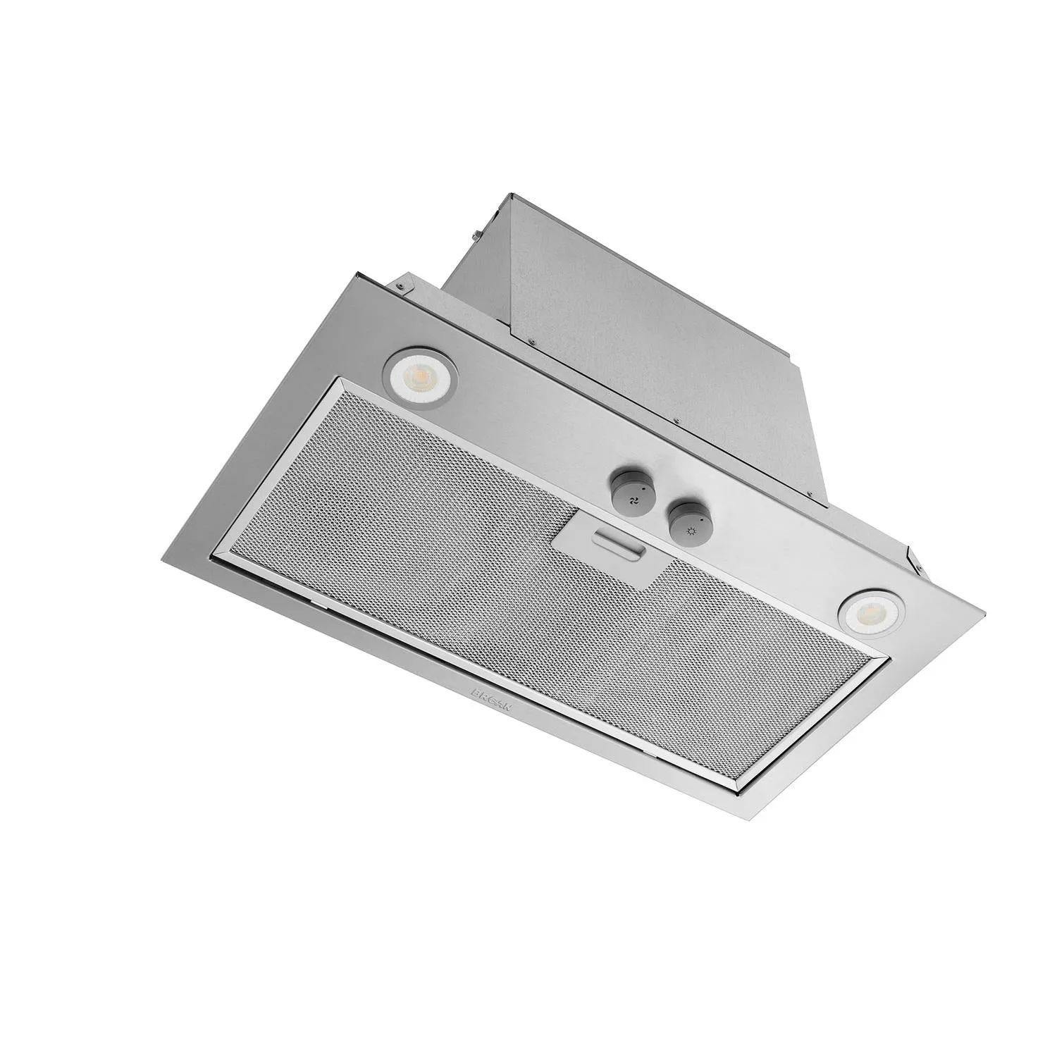 Broan PM400SS Broan 21-Inch Custom Range Hood Power Pack, 450 Max Blower Cfm, Stainless Steel