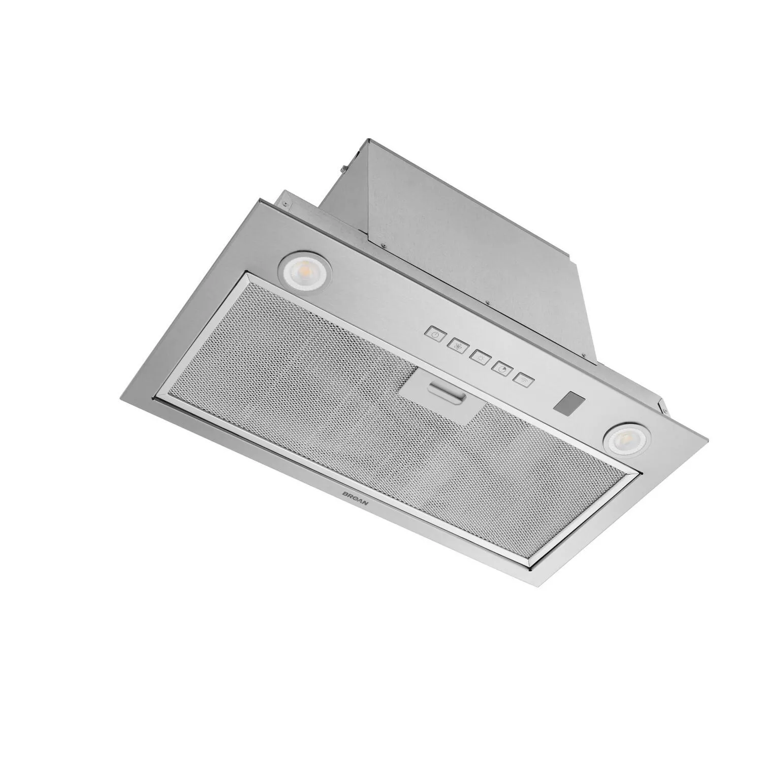 Broan PM400SSV Broan 21-Inch Custom Range Hood Insert W/ Voice Control & Easy Install System, 450 Max Blower Cfm, Stainless Steel