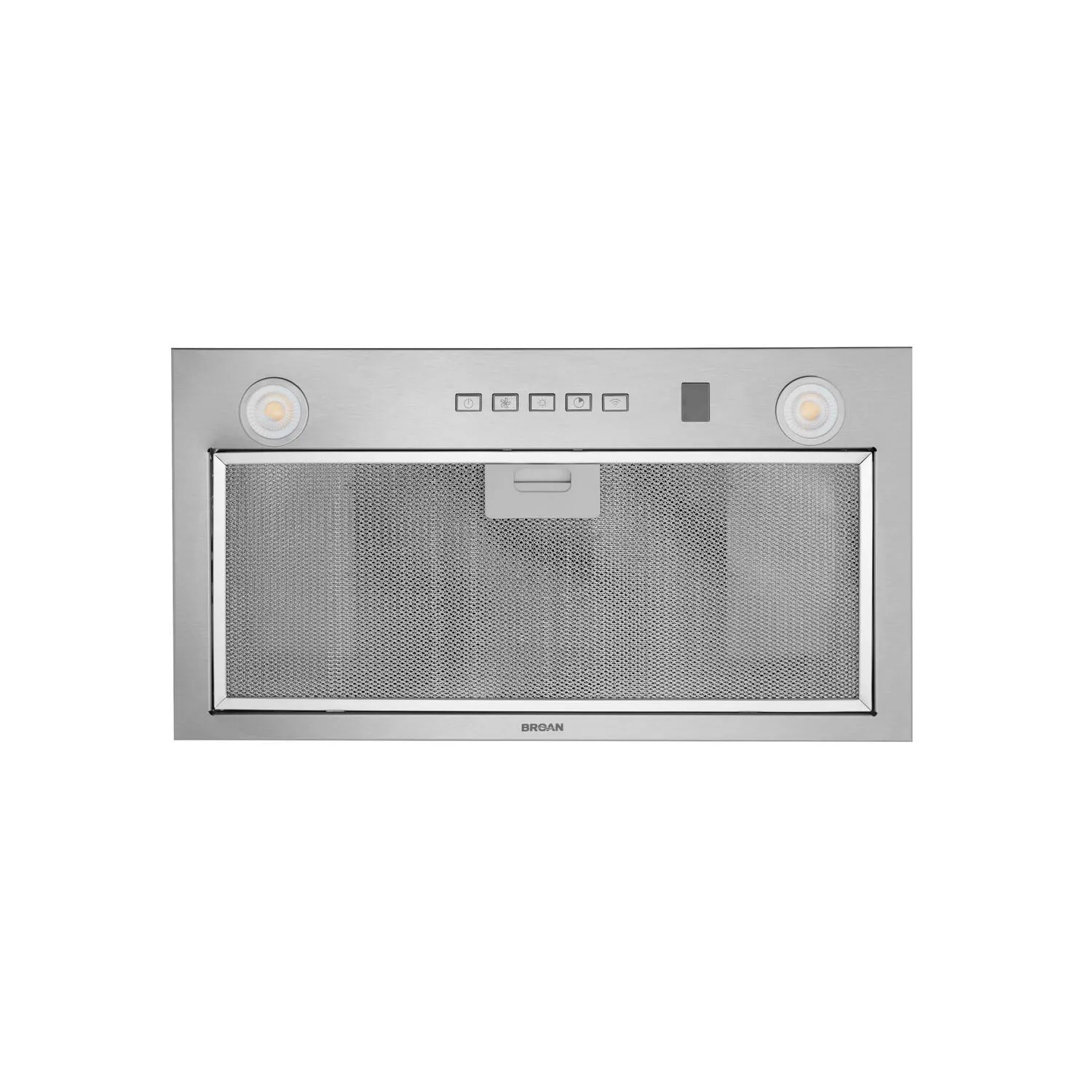 Broan PM400SSV Broan 21-Inch Custom Range Hood Insert W/ Voice Control & Easy Install System, 450 Max Blower Cfm, Stainless Steel