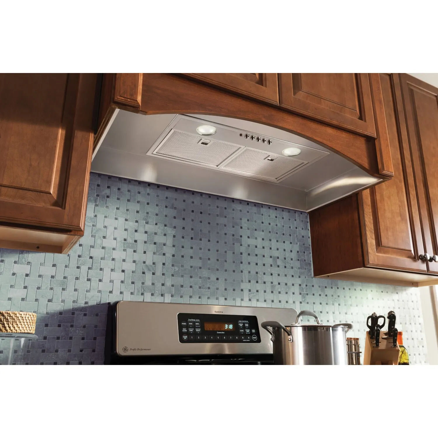 Broan PM500SS Broan 20-1/2-Inch Custom Range Hood Power Pack, Stainless Steel, 500 Cfm