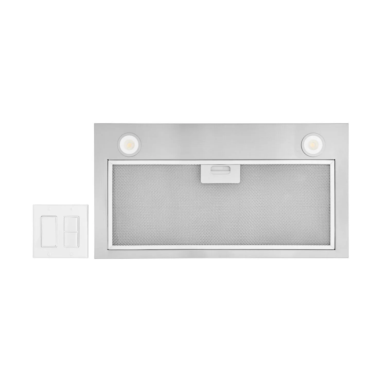 Broan PMA400SS Broan 21-Inch Custom Range Hood Power Pack, 450 Max Blower Cfm, Stainless Steel, Ada, Energy Star Certified