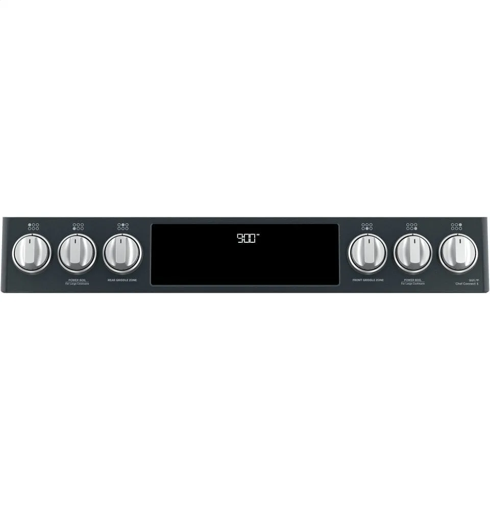 Cafe C2S900P3MD1 Caf 30" Slide-In Front Control Dual-Fuel Convection Range With Warming Drawer