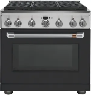 Cafe C2Y366P3MD1 Caf 36" Dual-Fuel Professional Range With 6 Burners (Natural Gas)
