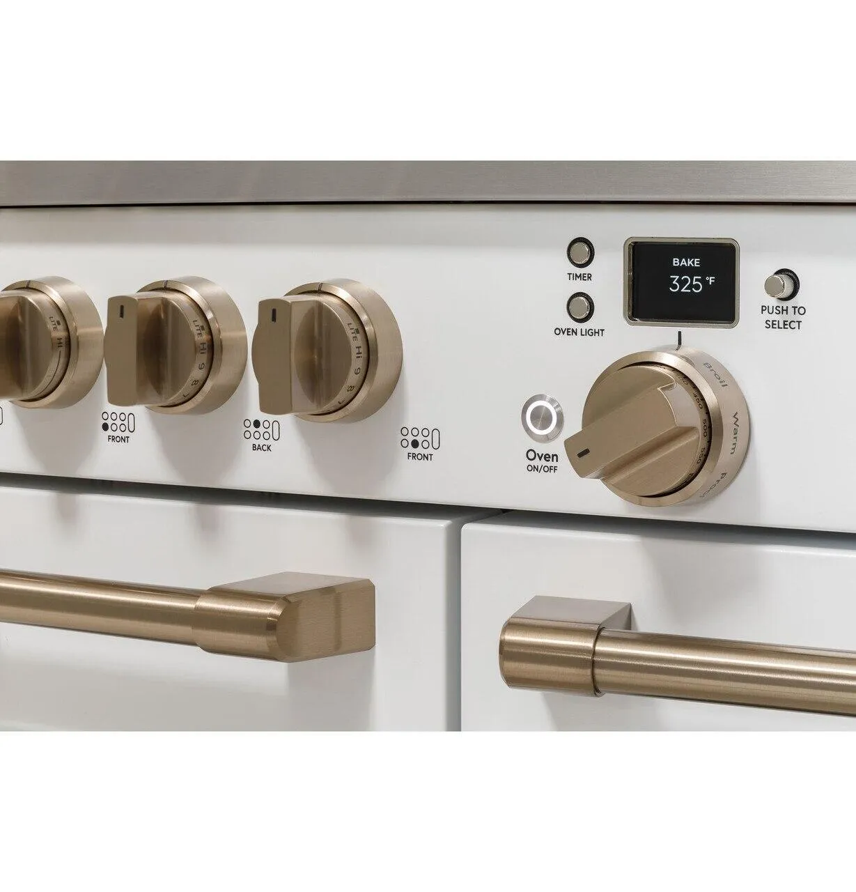 Cafe C2Y486P3TD1 Caf&#8482; 48" Smart Dual-Fuel Commercial-Style Range With 6 Burners And Griddle (Natural Gas)