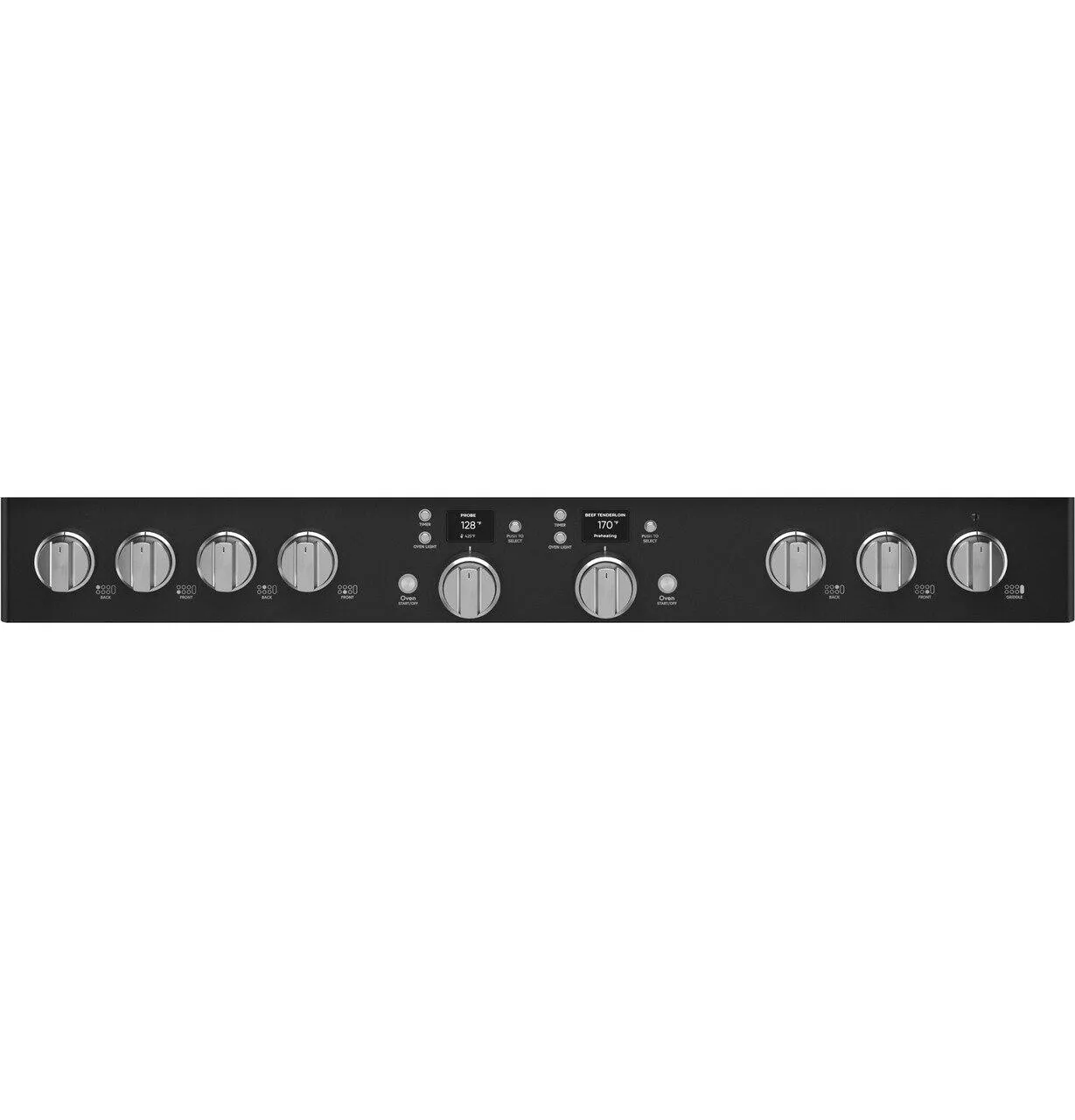 Cafe C2Y486P3TD1 Caf&#8482; 48" Smart Dual-Fuel Commercial-Style Range With 6 Burners And Griddle (Natural Gas)